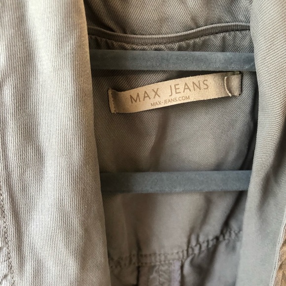 Anthropologie x Max Jeans open front trench jacket - Picture 2 of 4